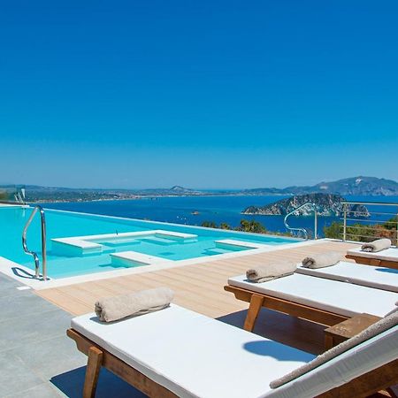 Villa Despina - Marathia View Private Luxury Villa Marathiás Exteriör bild