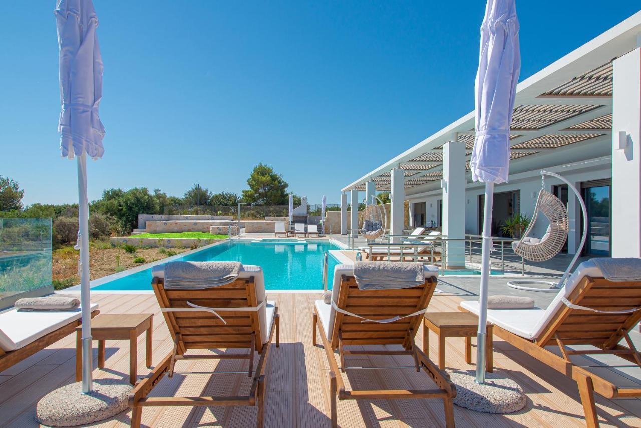 Villa Despina - Marathia View Private Luxury Villa Marathiás Exteriör bild