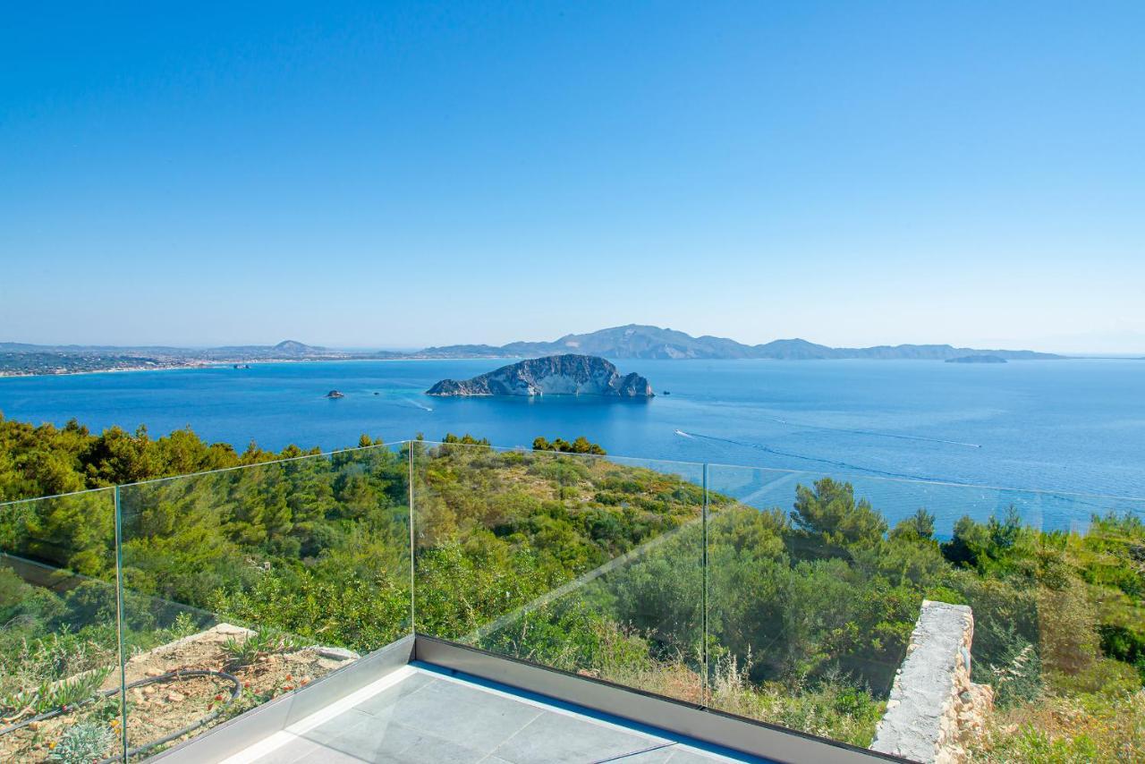Villa Despina - Marathia View Private Luxury Villa Marathiás Exteriör bild